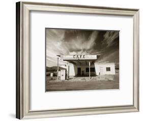 Gas Station and Cafe-Aaron Horowitz-Framed Photographic Print