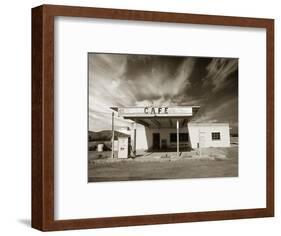 Gas Station and Cafe-Aaron Horowitz-Framed Photographic Print