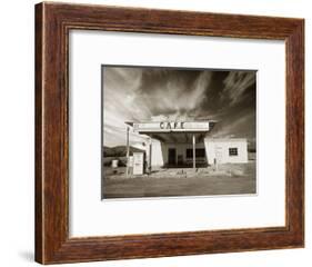 Gas Station and Cafe-Aaron Horowitz-Framed Photographic Print