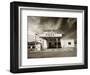Gas Station and Cafe-Aaron Horowitz-Framed Photographic Print