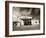 Gas Station and Cafe-Aaron Horowitz-Framed Photographic Print