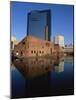 Gas Street Canal Basin, Birmingham, West Midlands, England, UK-David Hughes-Mounted Photographic Print