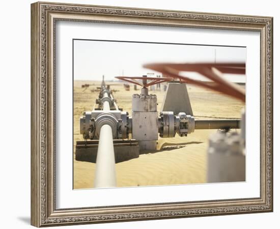 Gas Well Valve-Adam Gault-Framed Photographic Print