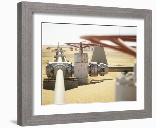 Gas Well Valve-Adam Gault-Framed Photographic Print