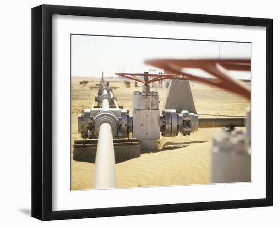 Gas Well Valve-Adam Gault-Framed Photographic Print