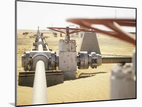 Gas Well Valve-Adam Gault-Mounted Photographic Print