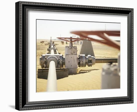 Gas Well Valve-Adam Gault-Framed Photographic Print