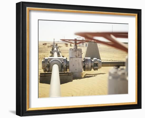 Gas Well Valve-Adam Gault-Framed Photographic Print