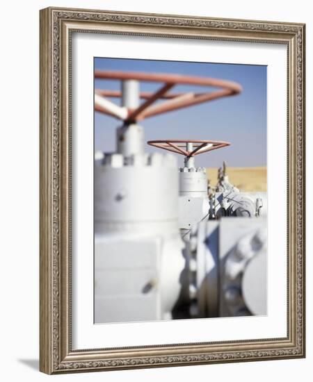 Gas Well Valves-Adam Gault-Framed Photographic Print