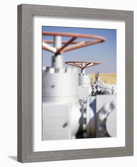 Gas Well Valves-Adam Gault-Framed Photographic Print