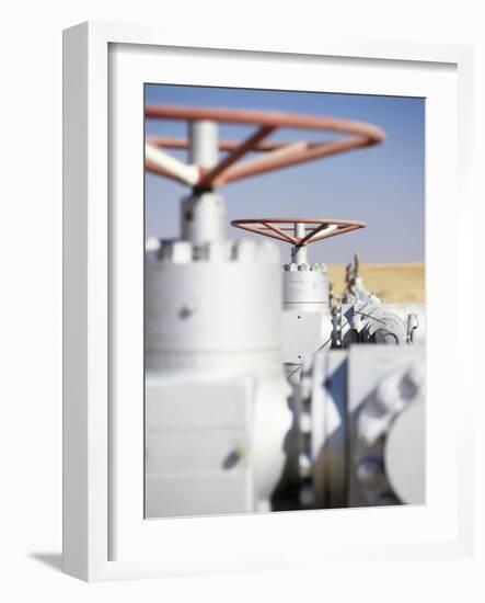 Gas Well Valves-Adam Gault-Framed Photographic Print