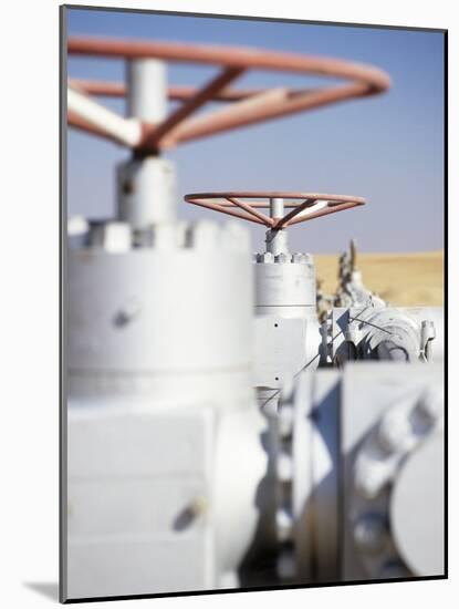 Gas Well Valves-Adam Gault-Mounted Photographic Print