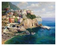 Monterosso Coast-Gasini-Stretched Canvas