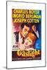 Gaslight, Charles Boyer, Ingrid Bergman, Joseph Cotten, 1944-null-Mounted Premium Giclee Print