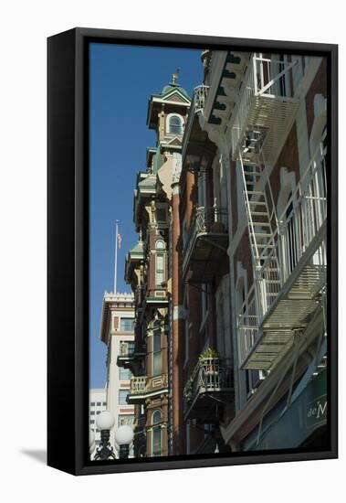 Gaslight District, San Diego, California, Usa-Natalie Tepper-Framed Stretched Canvas