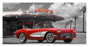 Historical race-cars-Gasoline Images-Stretched Canvas