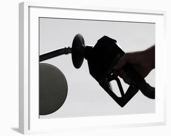 Gasoline Prices-Pat Wellenbach-Framed Photographic Print