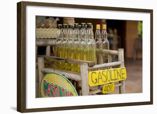 Gasoline Station, Ko Samui Island, Surat Thani, Thailand, Southeast Asia, Asia-Ben Pipe-Framed Photographic Print