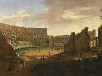 View of Castel Sant'Angelo in Rome-Gaspar van Wittel-Giclee Print