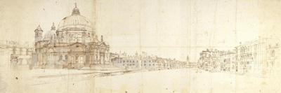 Santa Maria Della Salute and the Grand Canal, Venice-Gaspar van Wittel-Art Print
