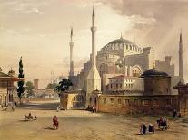 Haghia Sophia, Plate 17: Exterior View of the Mosque, Published 1852-Gaspard Fossati-Giclee Print