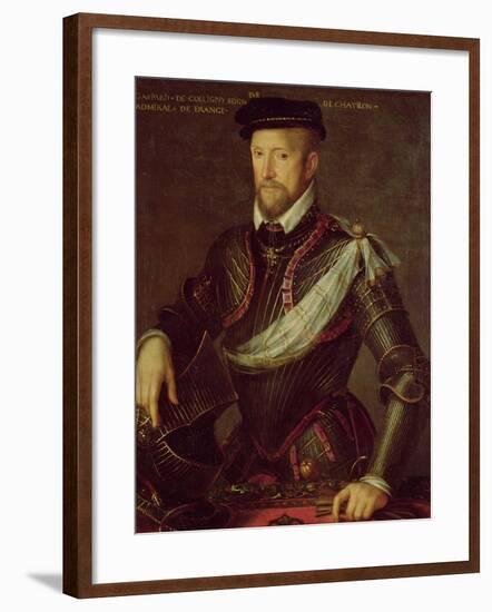 Gaspard II of Coligny (1519-72) Admiral of France-null-Framed Giclee Print