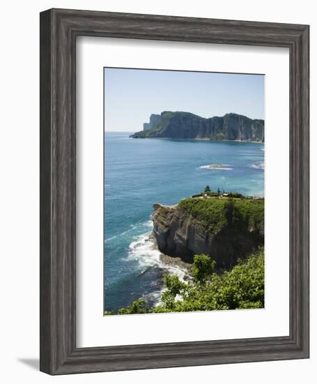 Gaspe, Gaspe Peninsula, Province of Quebec, Canada, North America-Snell Michael-Framed Photographic Print