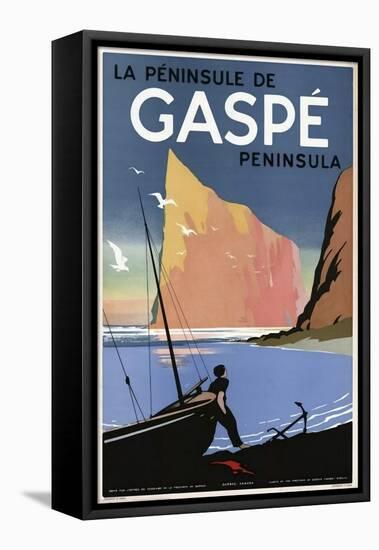 Gaspe-Vintage Apple Collection-Framed Premier Image Canvas