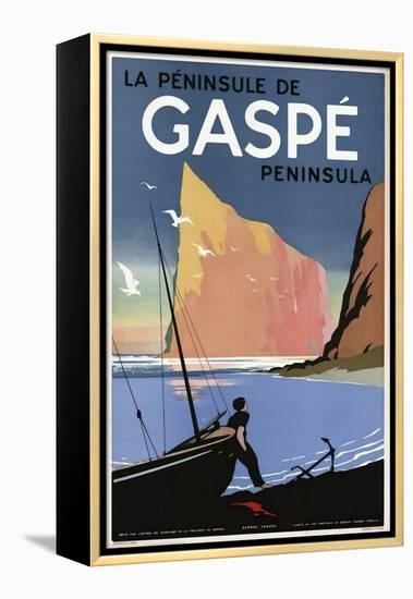 Gaspe-Vintage Apple Collection-Framed Premier Image Canvas