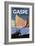 Gaspe-Vintage Apple Collection-Framed Giclee Print