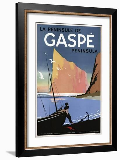 Gaspe-Vintage Apple Collection-Framed Giclee Print