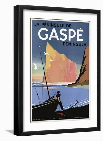 Gaspe-Vintage Apple Collection-Framed Giclee Print