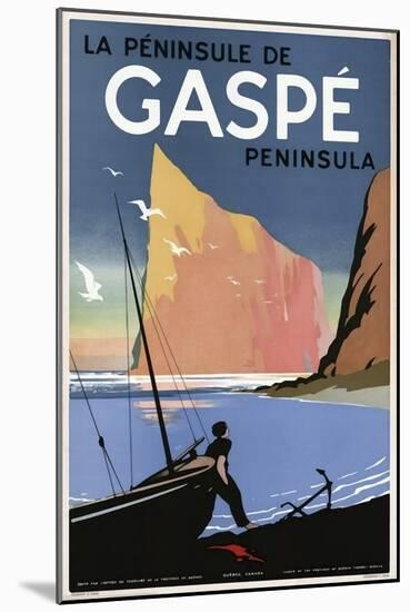 Gaspe-Vintage Apple Collection-Mounted Giclee Print