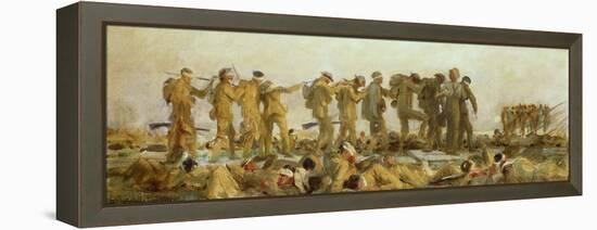 Gassed, an Oil Study, 1918-19-John Singer Sargent-Framed Premier Image Canvas
