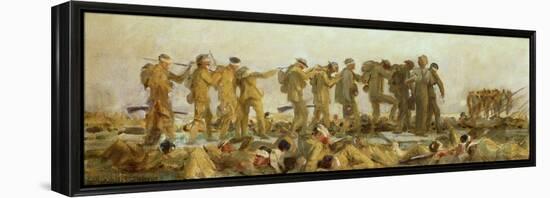 Gassed, an Oil Study, 1918-19-John Singer Sargent-Framed Premier Image Canvas