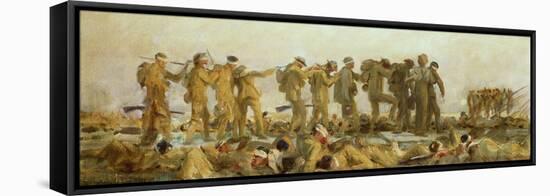 Gassed, an Oil Study, 1918-19-John Singer Sargent-Framed Premier Image Canvas