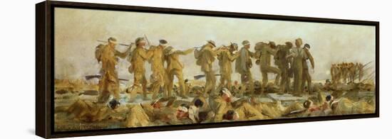 Gassed, an Oil Study, 1918-19-John Singer Sargent-Framed Premier Image Canvas