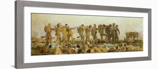 Gassed, an Oil Study, 1918-19-John Singer Sargent-Framed Giclee Print