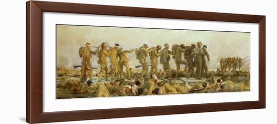 Gassed, an Oil Study, 1918-19-John Singer Sargent-Framed Giclee Print