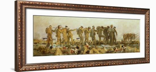 Gassed, an Oil Study, 1918-19-John Singer Sargent-Framed Giclee Print