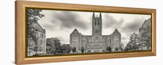 Gasson Hall at Boston College in Chestnut Hill near Boston, Massachusetts, USA-Panoramic Images-Framed Premier Image Canvas