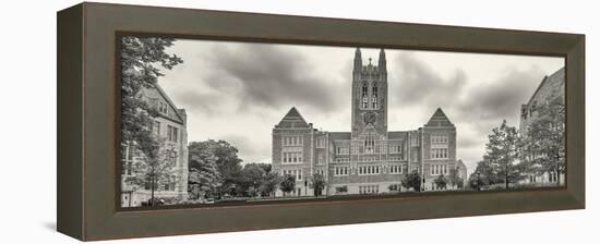 Gasson Hall at Boston College in Chestnut Hill near Boston, Massachusetts, USA-Panoramic Images-Framed Premier Image Canvas