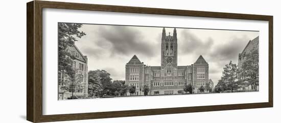 Gasson Hall at Boston College in Chestnut Hill near Boston, Massachusetts, USA-Panoramic Images-Framed Photographic Print