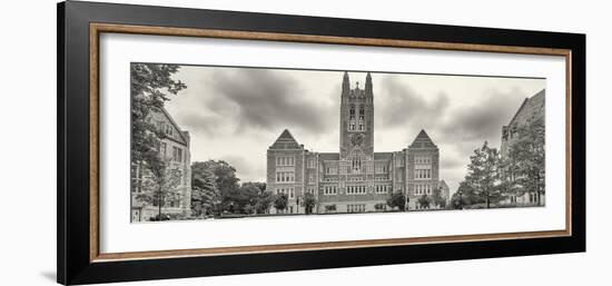 Gasson Hall at Boston College in Chestnut Hill near Boston, Massachusetts, USA-Panoramic Images-Framed Photographic Print