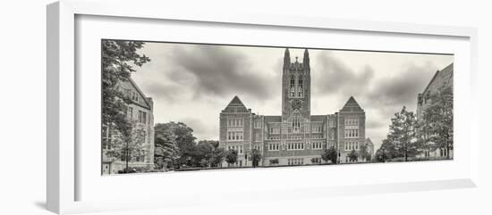 Gasson Hall at Boston College in Chestnut Hill near Boston, Massachusetts, USA-Panoramic Images-Framed Photographic Print