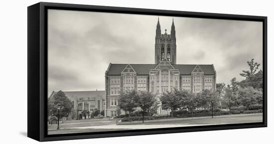 Gasson Hall building, Boston College, Chestnut Hill, Boston, Massachusetts, USA-Panoramic Images-Framed Premier Image Canvas