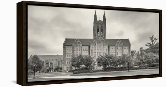 Gasson Hall building, Boston College, Chestnut Hill, Boston, Massachusetts, USA-Panoramic Images-Framed Premier Image Canvas
