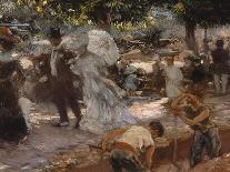 In the Garden, 1898-Gaston De Latouche-Mounted Giclee Print