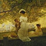 In the Garden, 1898-Gaston De Latouche-Giclee Print