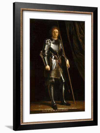 Gaston of Foix, Duke of Nemours (Warrior Sain) after Giorgione-Philippe De Champaigne-Framed Giclee Print
